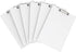 Extra Large 11x17 Clipboards Set of 6 - Plastic Drawing Boards with Low Profile Clip for Drawing, Sketching, Art