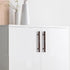 4-Pack 128mm/5.04" 7.16" Antrader Walnut Wood Drawer Pulls, Hole Centers, Total Length, Kitchen/Wardrobe/Cabinet Door
