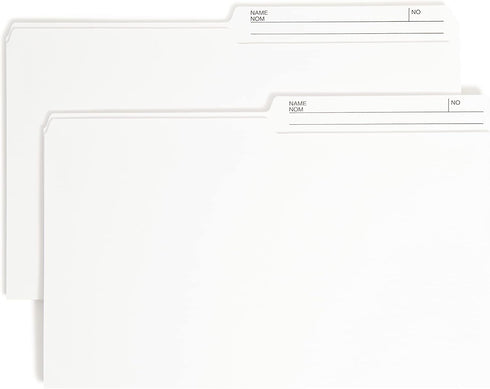 Smead Fastener File Folder, Legal Size, 2 Fasteners, Ivory, 50 per Box (19570)