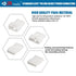 JRready ST6419 Standard.093" Pin and Socket Power Connectors 9 Circuits (4 Matched Sets), 14-20 AWG, Compatible with