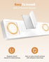 13inch 3 Closet Dimmable Counter (2 Pack) Under Cabinet Lighting, Color Temperatures Motion Sensor Light Indoor, USB