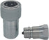 1-Set 3/8'' Ag ISO5675 Carbon Steel Hydraulic Quick Connect Coupling/Coupler Poppet Valve with Dust Cap