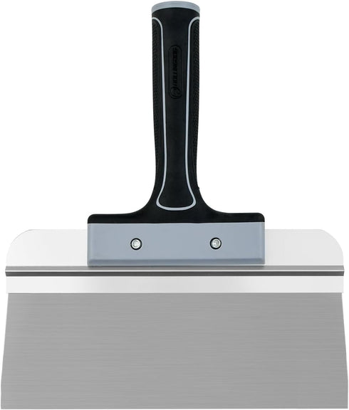 ROLLINGDOG 10 Inch Drywall Taping Knife - Stainless Steel Blade with Threaded End for Extension Pole, Ideal for