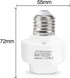 Bulb E26 E27 Bulb 2.4G QIACHIP Smart WiFi Socket Light Adapter,Wireless Smart Remote Control Lamp Base Holder,eWeLink
