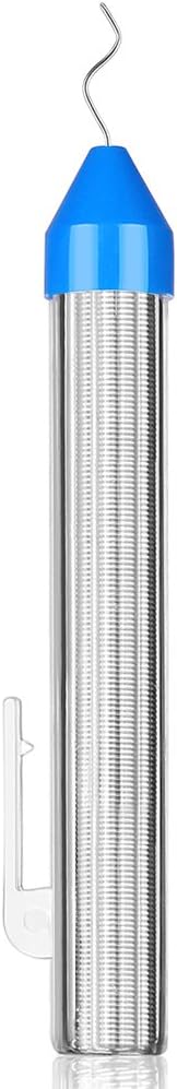 Solder Wire Tin Lead Rosin Core Flux, 63/37 0.031" Diameter, 0.63oz Pocket Pack for Electrical DIY Work