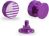 Welding Hood Pipeliner Helmet Fasteners, Purple American USA Flag Pattern Aluminum Helmet Pipeliner Headgear Replacement Parts Accessories Screws Flip Hood, Anti-Rust and Durable by KAYBOBEZK