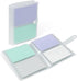 Jactales 3x5 Index Card Holder Organizer - Clear Card Binder for Flash Card,
