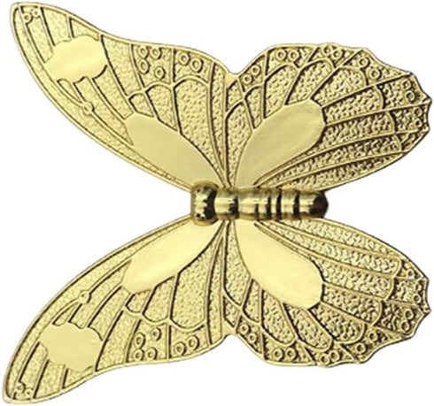 SagaSave 1 Pcs Butterfly Cabinet Knob Drawer Handle for Furniture Clost Cabinet Dresser Wardrobe Bedside Table Bathroom