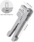 Coaxial Cable Stripping Cutter Tool, Coaxial Stripper and Cable Cutter Crimper, 3pcs Set