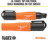 86103 Klein Tools Skribes XL Permanent Marker, Chisel Tip, Professional-Grade Ink, Multi-Surface Jobsite Marker
