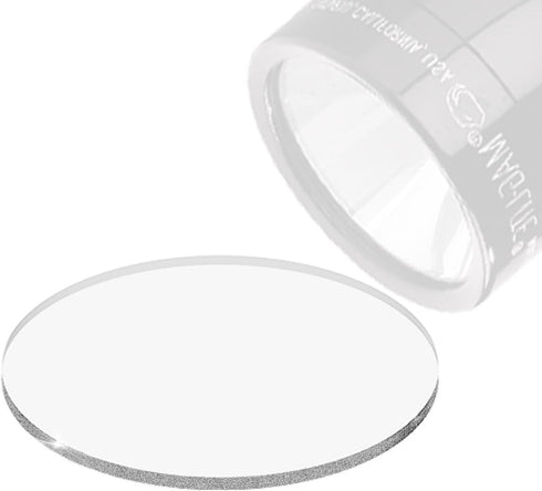 Weltool Glass Lens for Maglite C or D Cell Full Size Flashlights