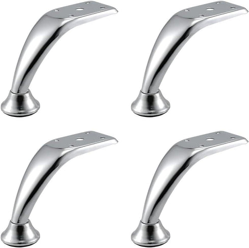 LBAawxe 4 Pack Furniture Legs 110MM Metal Table Legs Replacement Support Legs for