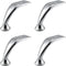 LBAawxe 4 Pack Furniture Legs 110MM Metal Table Legs Replacement Support Legs for