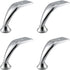 LBAawxe 4 Pack Furniture Legs 110MM Metal Table Legs Replacement Support Legs for