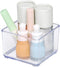 Carrotez Makeup Organizer, Clear Drawer Organizer, Plastic Vanity Organizer for Makeup, Bathroom, Desk, Office