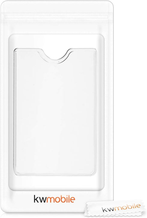 kwmobile Transparent ID Holders - 10 Pieces Credit Card Sleeves