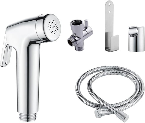 REWEE Handheld Bidet Sprayer for Toilet, Cloth Diaper Sprayer, Portable Toilet, Shattaf with