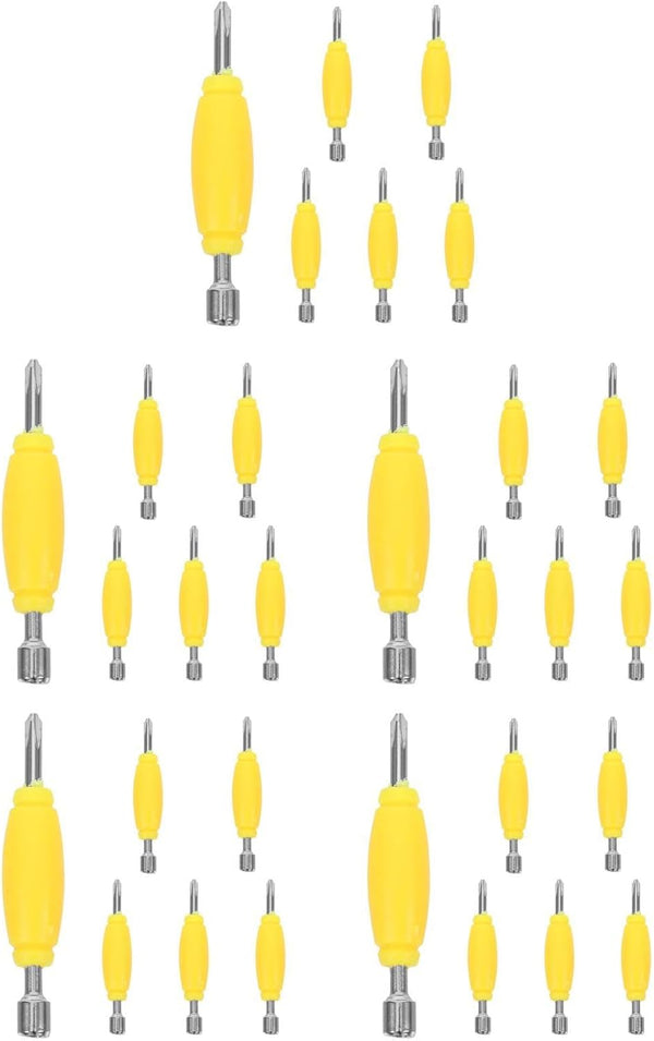 Angoily Fingerboard Repair Screwdriver Set 30 Pcs Mini Double End Precision Screwdrivers