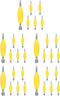 Angoily Fingerboard Repair Screwdriver Set 30 Pcs Mini Double End Precision Screwdrivers