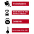 PC Products PC-Super Epoxy Adhesive Paste, Two-Part 50ml Cartridge, Translucent