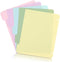 SKYDUE Binder Dividers with Tabs, 5 Tab Dividers, Pack of 2 Sets, 10 Dividers for 3 Ring Binder, Write on Tabs