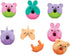 Raymond Geddes Donut Pencil Top Erasers Pack of 48