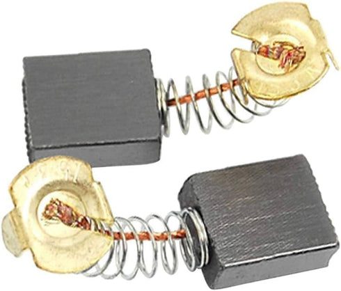 2Pcs Electric Motor Power Tool Part Carbon Brush, Replacement Parts (6.5mm x 13.5mm x 18 mm)