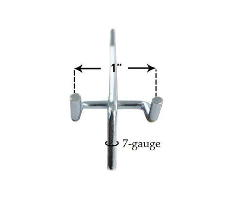 NAHANCO PHH12 Heavy Duty 12" Pegboard Hooks, Pack of 12