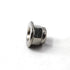 M4 Nylon Lock Nut, 304 Stainless Steel Flange Nut Inserts, Hex Lock Nuts (Pack of 50)