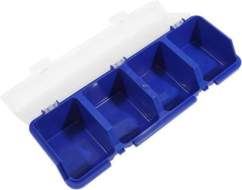 Generic Small Parts Storage Organizer with Lid Stackable Hardware Nail and Screw Organizer Divider Garage Craft Tools
