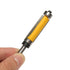 Mesee 2 Pieces Flush Trim Router Bit Set, 1/4 Inch Shank, Pattern Template Trimming Router Bits with Bearing Guide,