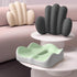 Tophacker Set Seat Cushion & Lumbar Support Pillow for Office Chair, Ergonomic Back Pillow for Sciatica Pain Relief