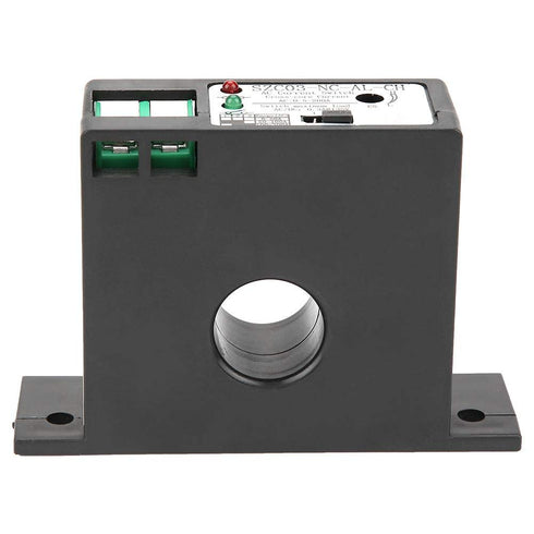 Walfront AC Current Switch SZC03-NC-AL-CH Adjustable Current Sensing Switch for Flash Buzzer Relay and Single-Chip AC