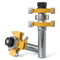 FivePears Adjustable Tongue and Groove Router Bit Set with 1/2 Inch Shank,