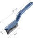 Cleaner Scrub Brush, Stiff Angled Bristles Gap Cleaning Brush, Grout Cleaner Brush for Showers, Bathtubs (Blue-2 PCS) by Worzwin