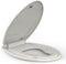 GarveeTech Elongated Toilet Seat with Built-in Toddler Seat for Easy Potty Training