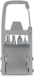 Generic 12 1 in Keychain Multitool Screwdriver Bit Folding Multi Tool Bottle Opener Portable Pocket Tool for Outdoors