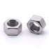 304 Stainless Steel 3/8-16 Finished Hex Nut, Bright Finish, Full Thread, ASME B18.2.2, 25 Pcs Hexagon Nut