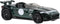 Hot Wheels Forza Horizon Die Cast Model Car, '15 Jaguar F-Type Project 7 Scale 1:64 – Length 7 cm HLK27
