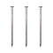 70pcs Hardware Nails, 2-1/2 Inches Nickel Plated Hanging Nails, Wall Nails for Hanging and Wood Projects