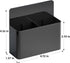 MaxGear Dry Erase Marker Holder, Magnetic Pen Holder for Fridge, Whiteboard & Locker Organizer, 2 Pack, Black