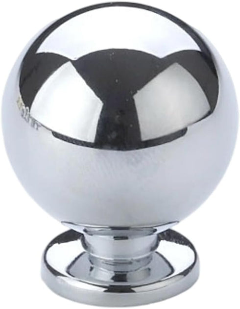 Ywmsfl 6Pcs Furniture Decorative Handle Modern Zincs Alloy Dressers Knob Round Ball Bedside Cabinet Pull Easy