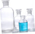 1pc Clear Reagent Bottle, Powder Container for Liquid Storage, Lab Vials, Small Apothecary Jars