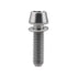 Titanium Ti Allen Hex Bolt M5x16 with Washer Screw for Bicycle Stem Parts Pack of 6 (Normal Titanium, M5x18mm)