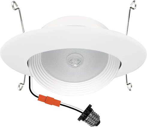 Yun Cai 6 inch 20W 360 3000K 120V-256V Retrofit LED PIR Motion Sensor Downlight, LED Ceiling Light with Adjustable
