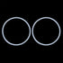 X AUTOHAUX Silicone O-Rings - Pack of 10, 43.6mm OD 40mm ID 1.8mm Width VMQ Seal Gasket for Pipe Repair, White