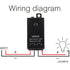 Switch,5V/12V/48V/10A Lights,328FT Mini Wireless Relay Remote Switch for Long Range for Ceiling Lights, Lamps,Car Led
