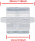 Transparent Core Replacement for Desktop Tape Dispenser Tape Dispenser Accessories(6 Pcs)