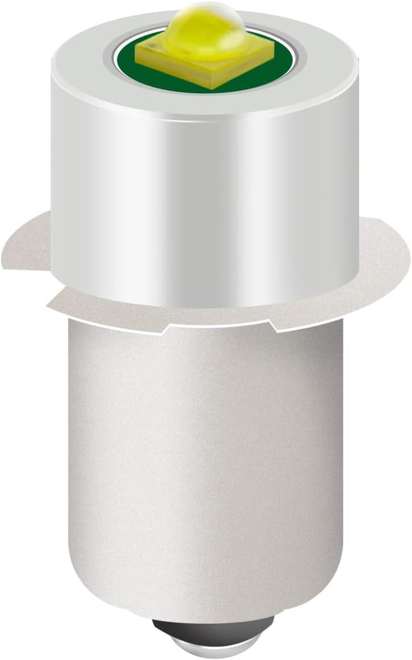 LED Flashlight Replacement Bulb, 18V 12V 19.2V, 3W 247LM, Compatible with Ryobi Milwaukee Craftsman