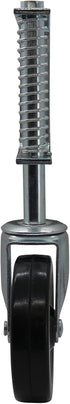 Shepherd Hardware Metal 9785 Spring Loaded Gate Caster, 4-Inch, Black